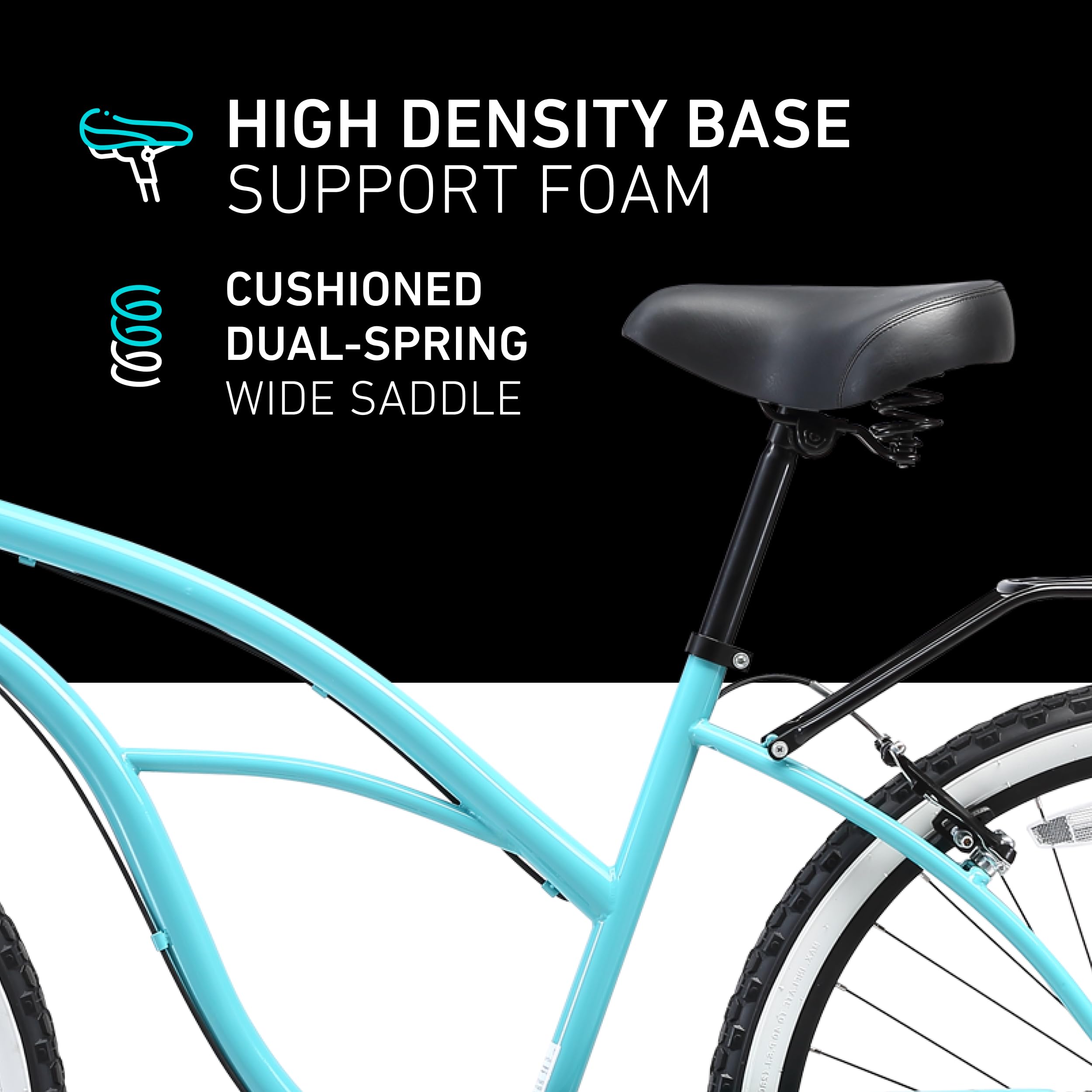 sixthreezero Around The Block Women's 7-Speed Speed Cruiser